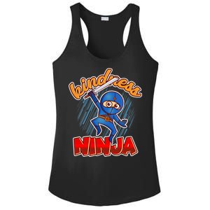 Kindness Ninja Ladies PosiCharge Competitor Racerback Tank