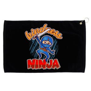 Kindness Ninja Grommeted Golf Towel