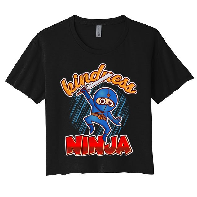Kindness Ninja Crop Top