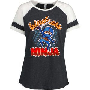 Kindness Ninja Enza Ladies Jersey Colorblock Tee