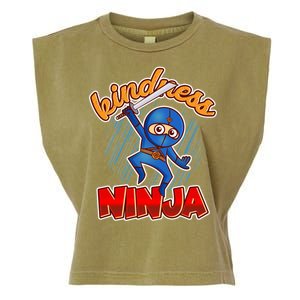 Kindness Ninja Garment-Dyed Women's Muscle Tee