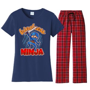 Kindness Ninja Women's Flannel Pajama Set