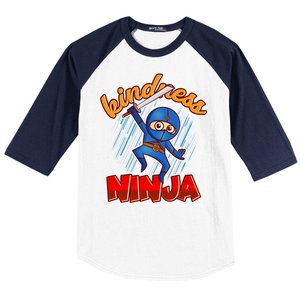 Kindness Ninja Baseball Sleeve Shirt