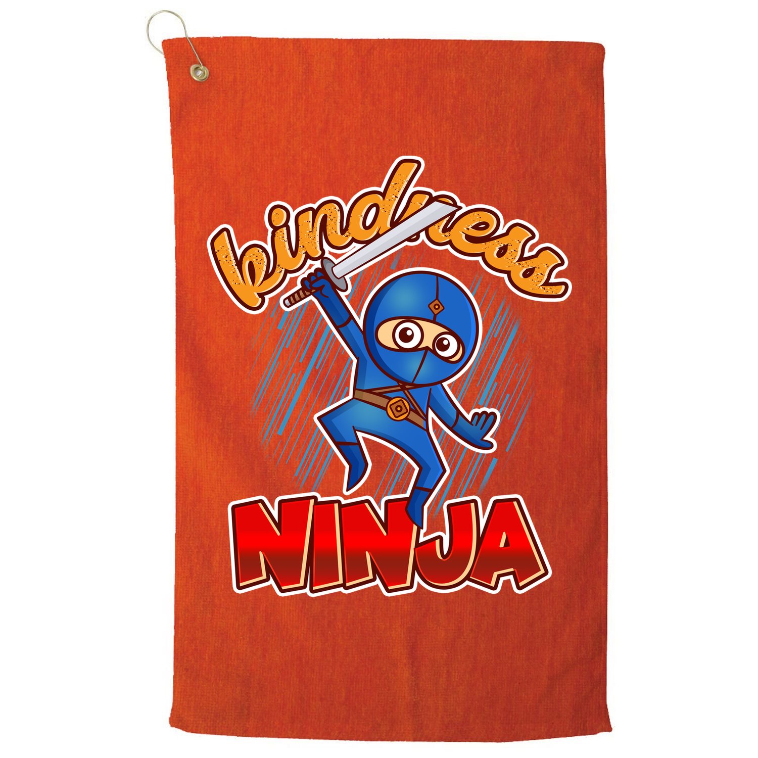 Kindness Ninja Golf Towel