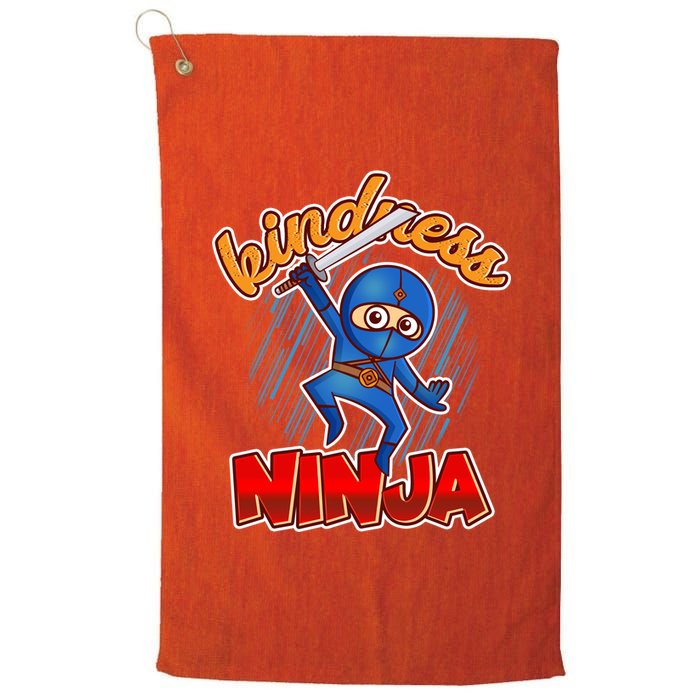 Kindness Ninja Platinum Collection Golf Towel