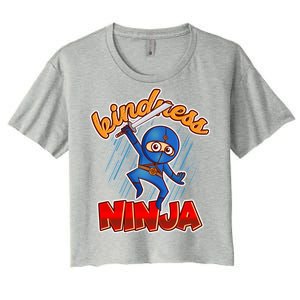 Kindness Ninja Women's Crop Top Tee