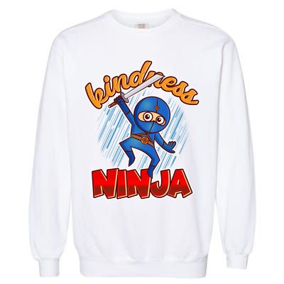 Kindness Ninja Garment-Dyed Sweatshirt