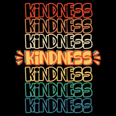 Kindness Pattern T-Shirt