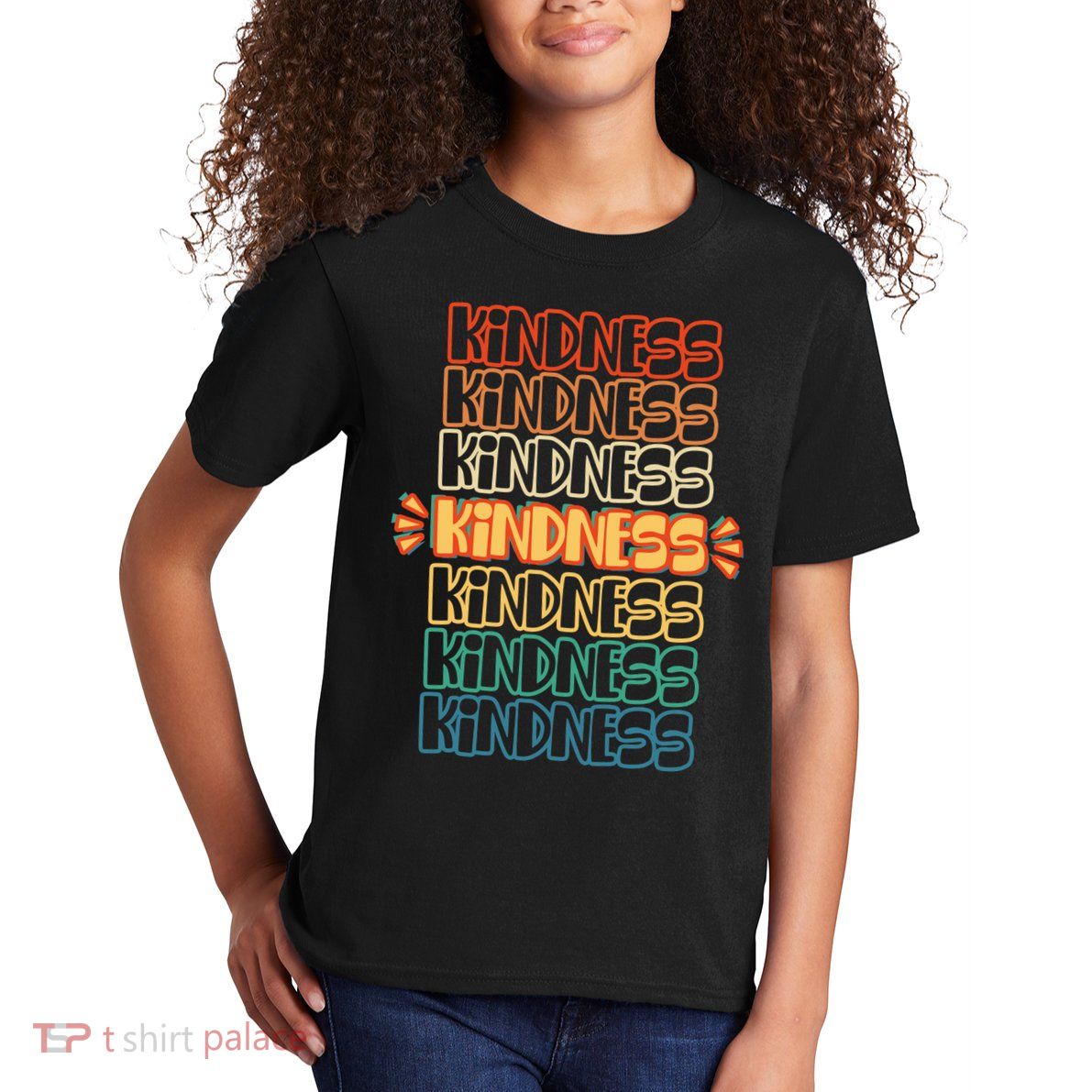 Kindness Pattern Kids T-Shirt