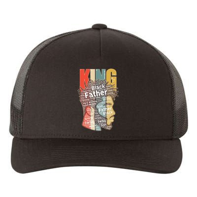 King African American Black Father Yupoong Adult 5-Panel Trucker Hat