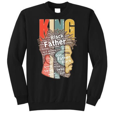 King African American Black Father Sweatshirt