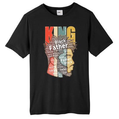 King African American Black Father Tall Fusion ChromaSoft Performance T-Shirt