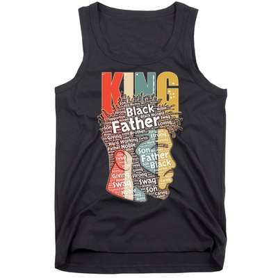 King African American Black Father Tank Top