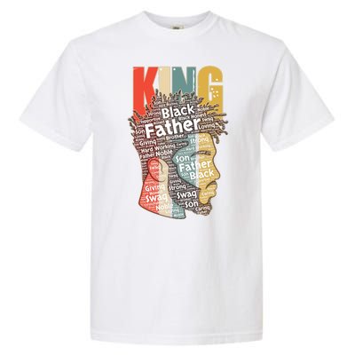 King African American Black Father Garment-Dyed Heavyweight T-Shirt