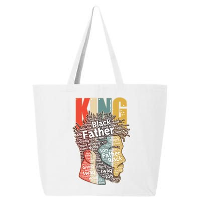 King African American Black Father 25L Jumbo Tote