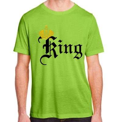 King Crown Old English Logo Adult ChromaSoft Performance T-Shirt