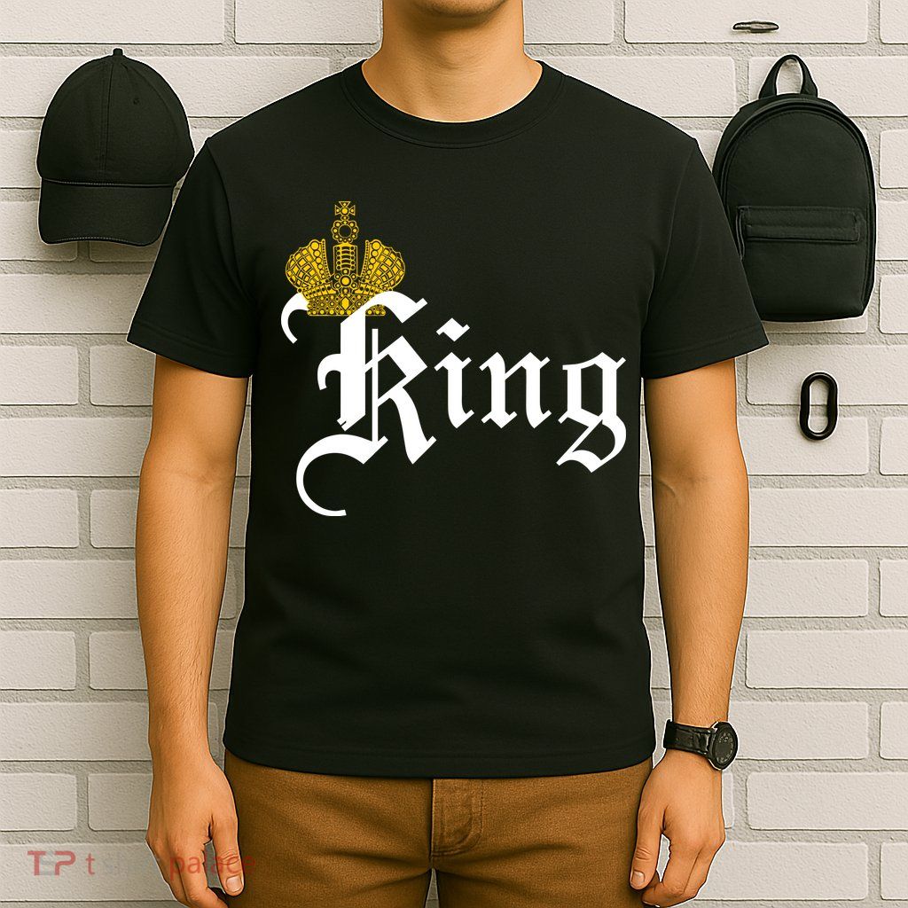 King Crown Old English Logo T-Shirt