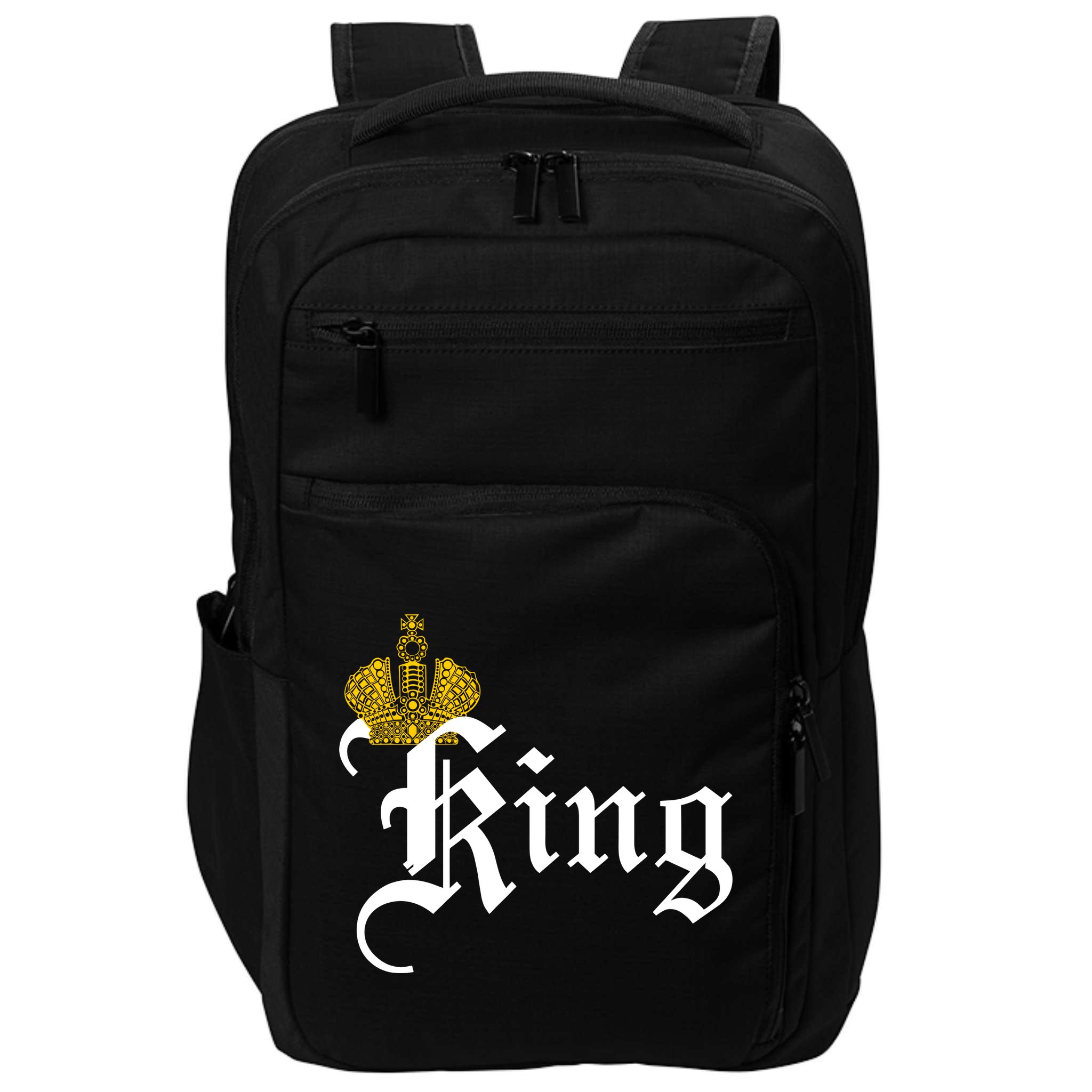 King Crown Old English Logo Impact Tech Backpack