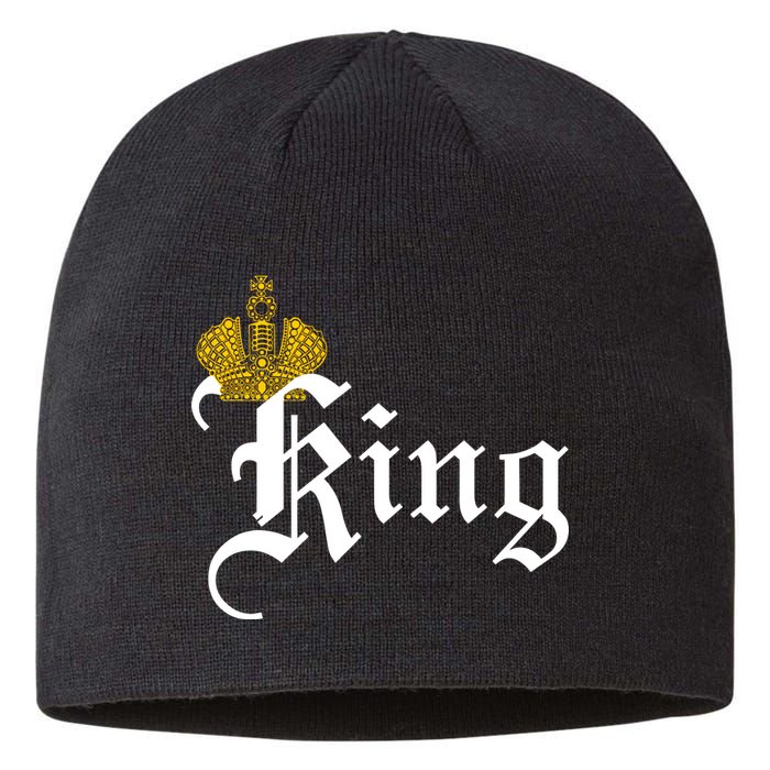 King Crown Old English Logo Sustainable Beanie