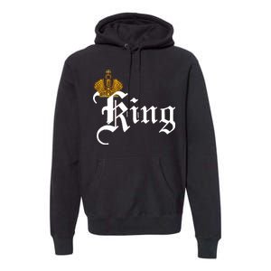 King Crown Old English Logo Premium Hoodie