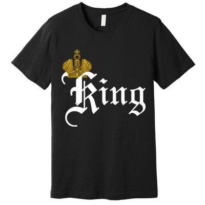 King Crown Old English Logo Premium T-Shirt