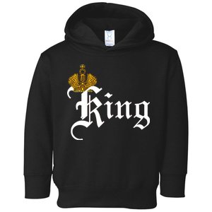 King Crown Old English Logo Toddler Hoodie