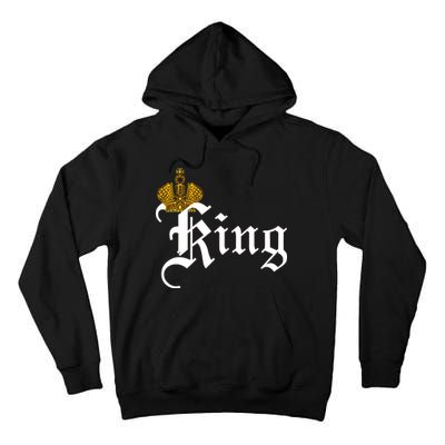 King Crown Old English Logo Tall Hoodie