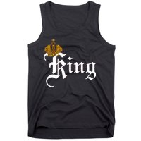 King Crown Old English Logo Tank Top