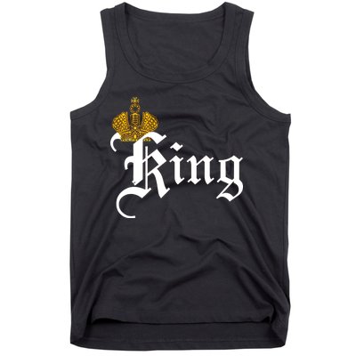 King Crown Old English Logo Tank Top