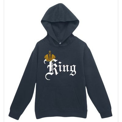 King Crown Old English Logo Urban Pullover Hoodie