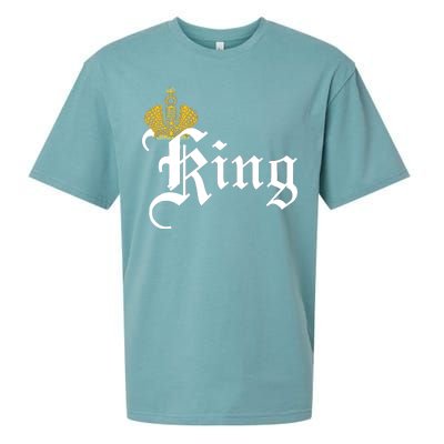 King Crown Old English Logo Sueded Cloud Jersey T-Shirt