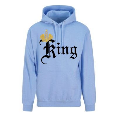 King Crown Old English Logo Unisex Surf Hoodie