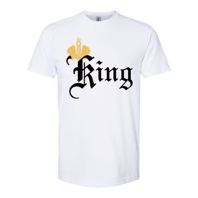 King Crown Old English Logo Softstyle® CVC T-Shirt