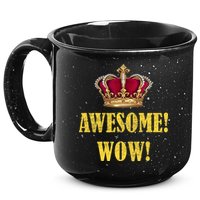 King George Awesome Wow Found Father Hamilton 15oz Campfire Ceramic Mug