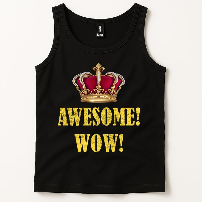 King George Awesome Wow Found Father Hamilton Tank Top