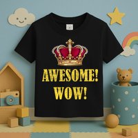 King George Awesome Wow Found Father Hamilton Toddler T-Shirt
