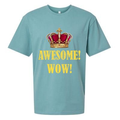 King George Awesome Wow Found Father Hamilton Sueded Cloud Jersey T-Shirt