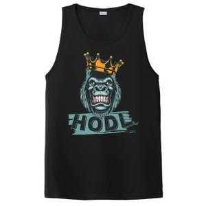 King Gorilla Apes HODL Wall Street Stock Market PosiCharge Competitor Tank