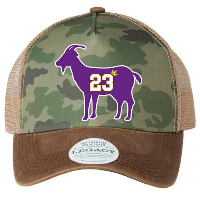 King LA Bron The Goat 23 Basketball Legacy Tie Dye Trucker Hat