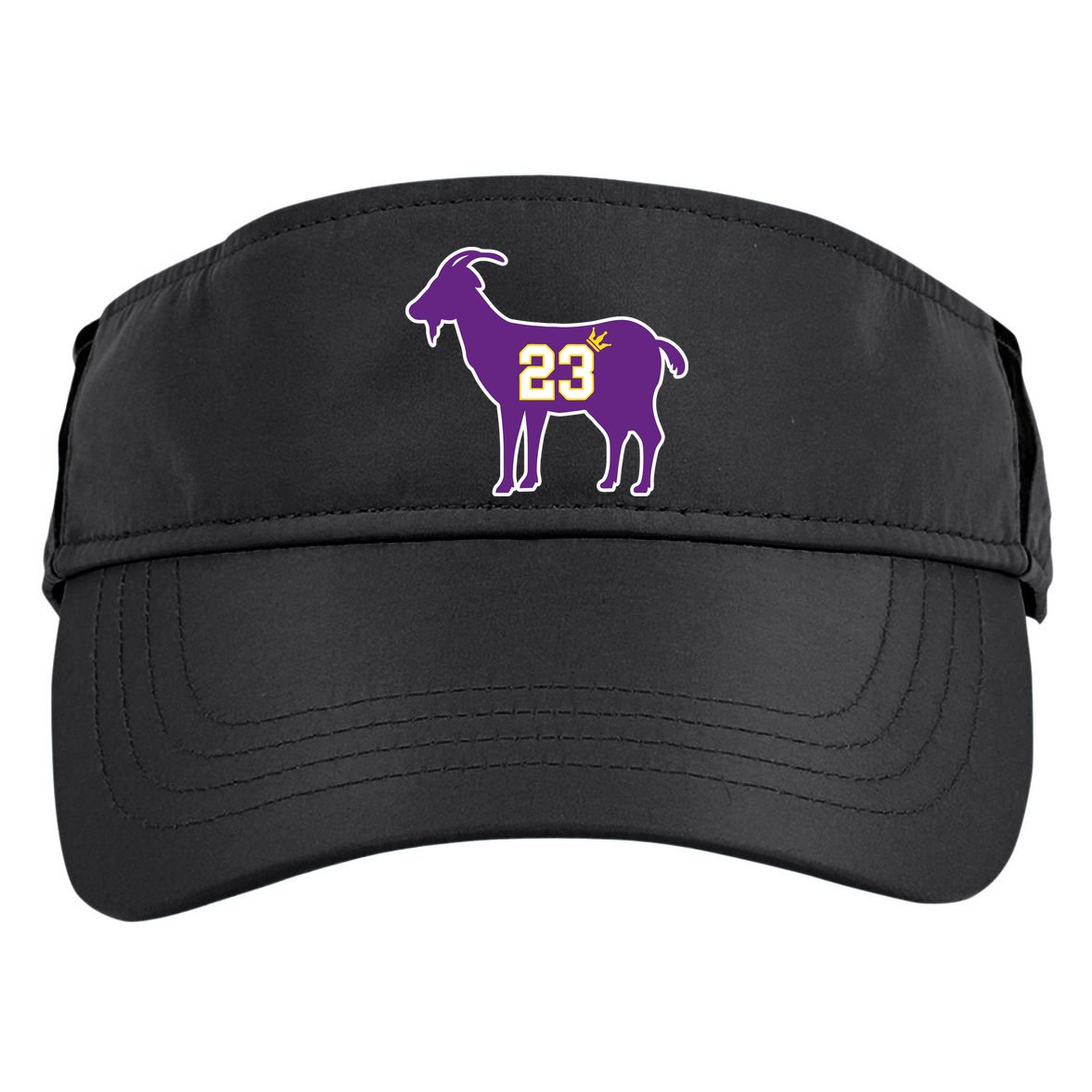 King LA Bron The Goat 23 Basketball Adult Drive Performance Visor