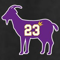 King LA Bron The Goat 23 Basketball Adult Drive Performance Visor