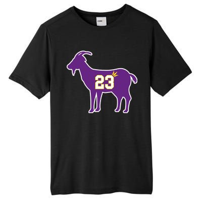 King LA Bron The Goat 23 Basketball Tall Fusion ChromaSoft Performance T-Shirt