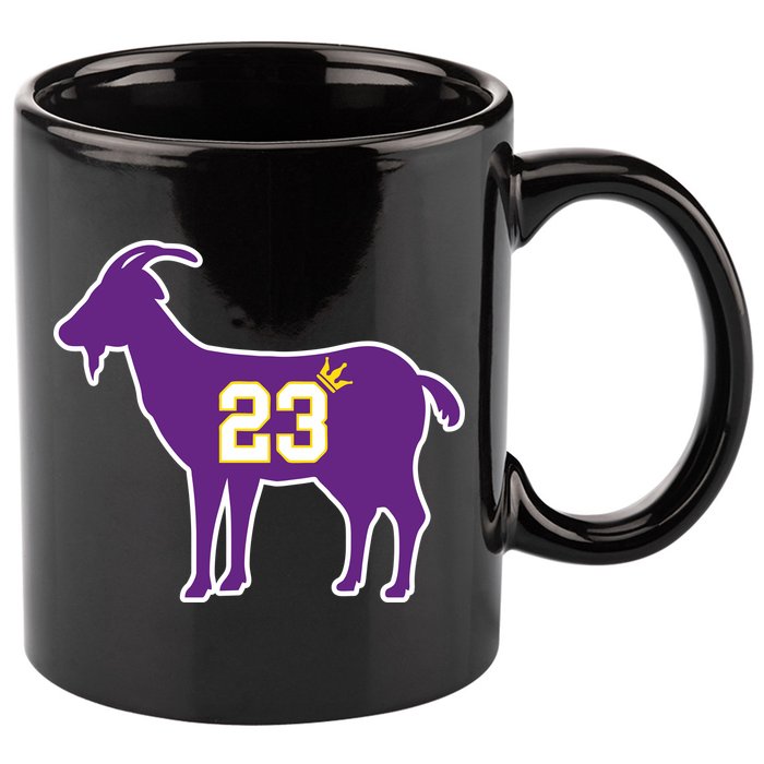 King LA Bron The Goat 23 Basketball 11oz C Handle Ceramic Mug