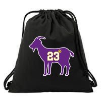 King LA Bron The Goat 23 Basketball Drawstring Bag