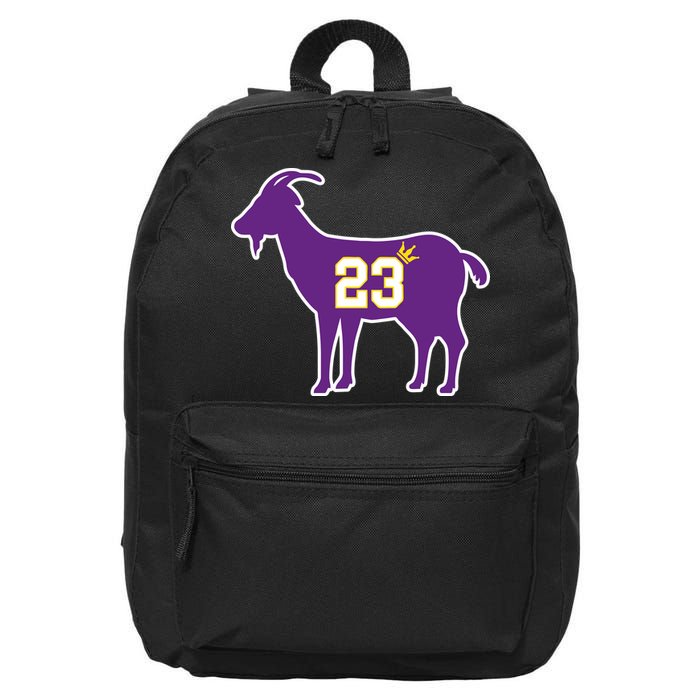 King LA Bron The Goat 23 Basketball 16 in Basic Backpack