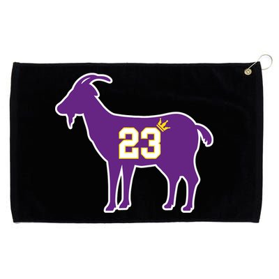 King LA Bron The Goat 23 Basketball Grommeted Golf Towel