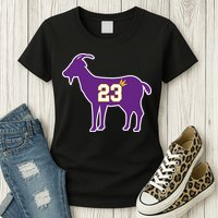 King LA Bron The Goat 23 Basketball Womens T-Shirt
