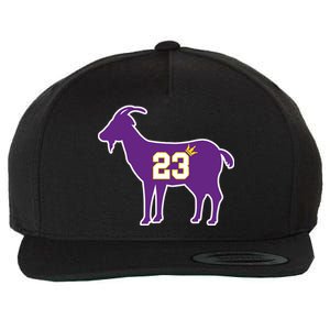 King LA Bron The Goat 23 Basketball Wool Snapback Cap