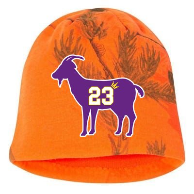 King LA Bron The Goat 23 Basketball Kati - Camo Knit Beanie