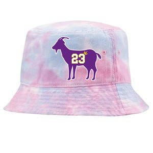 King LA Bron The Goat 23 Basketball Tie-Dyed Bucket Hat